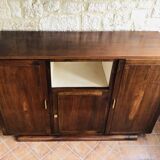 Art Deco low walnut sideboard Circa 1930/1940