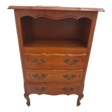 Chest of drawers with its upper niche and 3 drawers