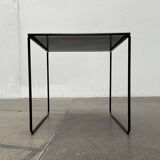 Postmodern perforated metal nesting side table from Ikea, 1980s.