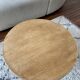 Round rattan coffee table top