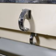 Cabinet dentaire en métal par Baisch, années 1950
