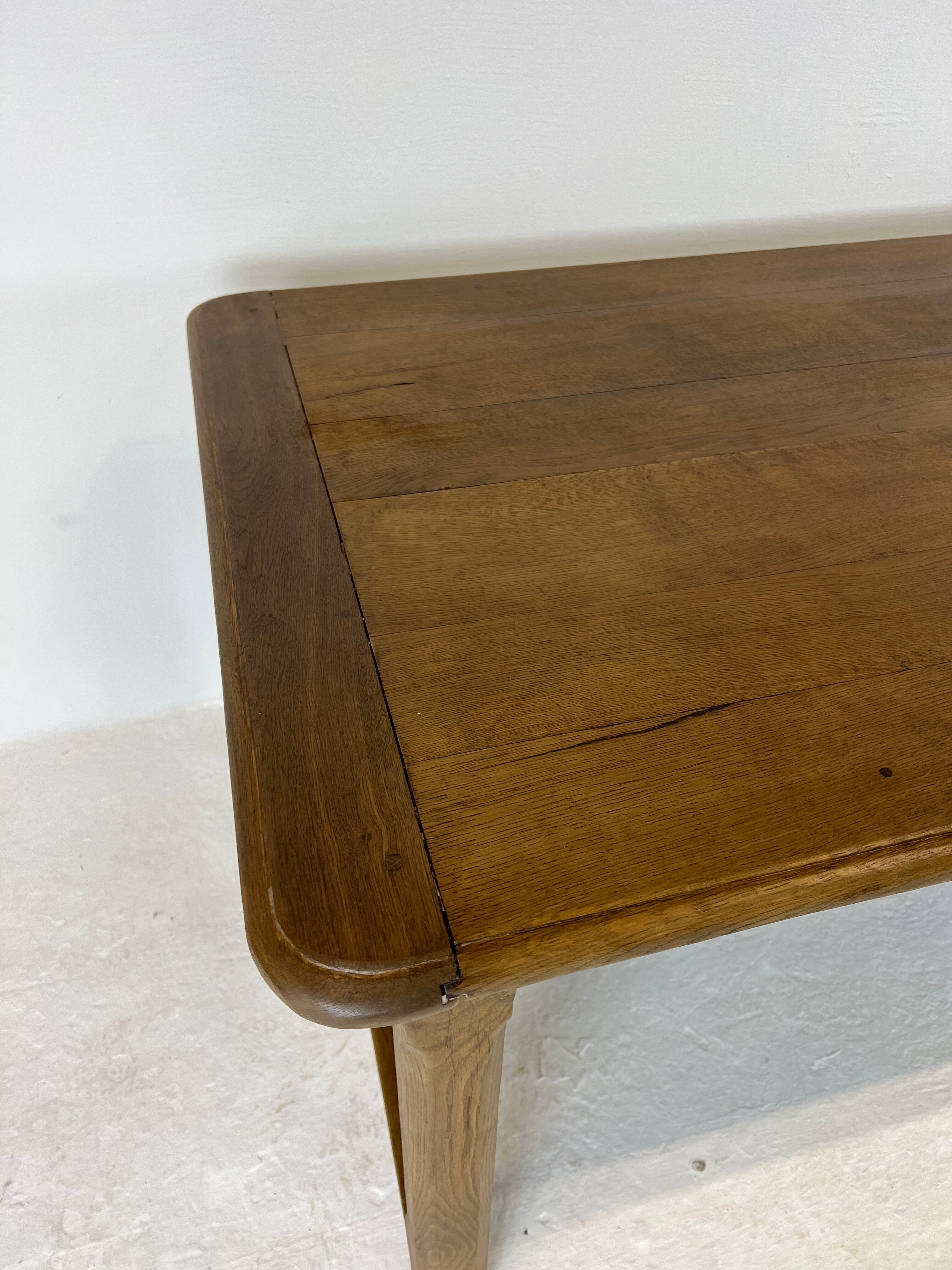 Old oak farmhouse table