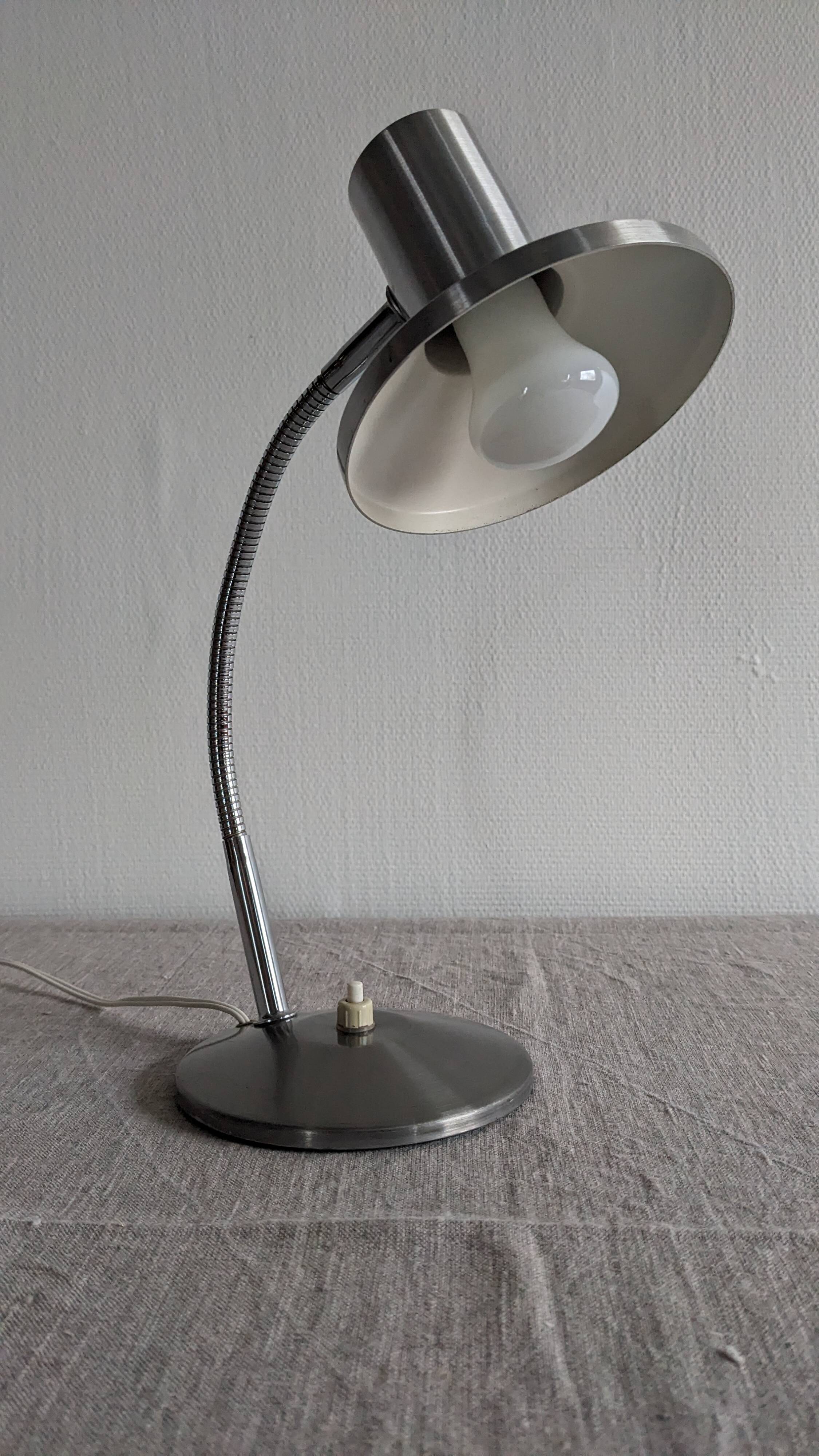 Lampe de chevet articulée, années 60-70