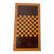 Large Vintage Wooden Checkers Game Board