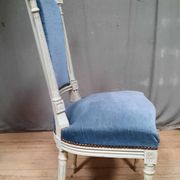Chaise  tapissée style Louis XVI