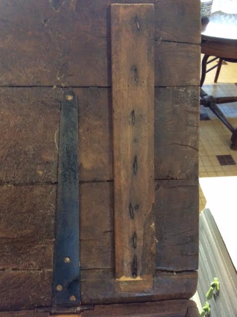 Old wooden kneading trough