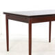 Table à manger extensible en bois de rose 'Stenstrup' - style mid-century moderne