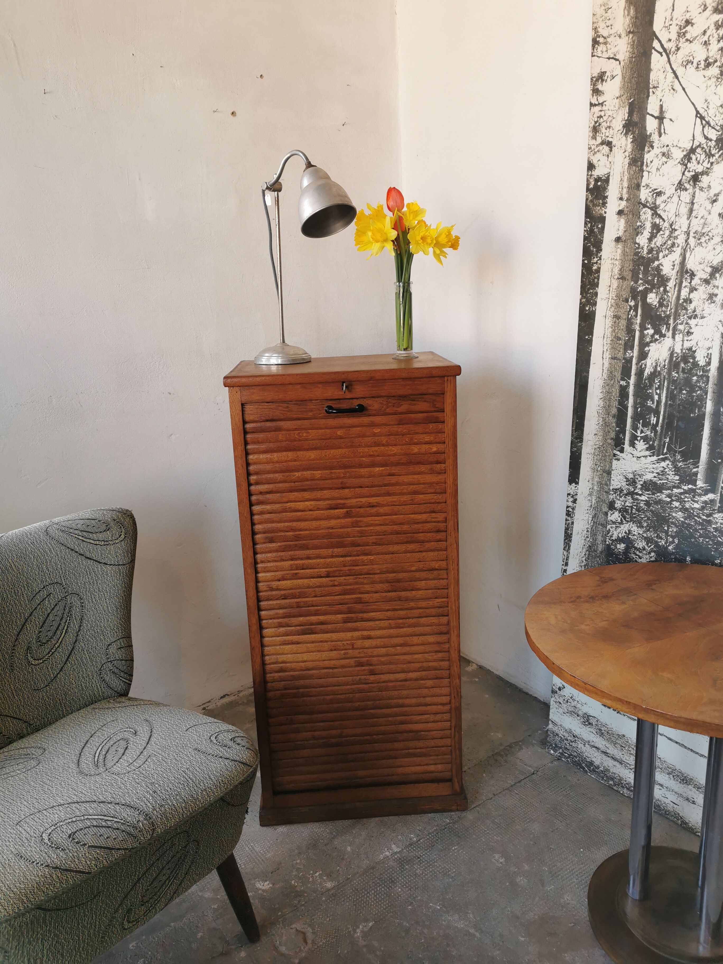 Curtain binder cabinet 1940