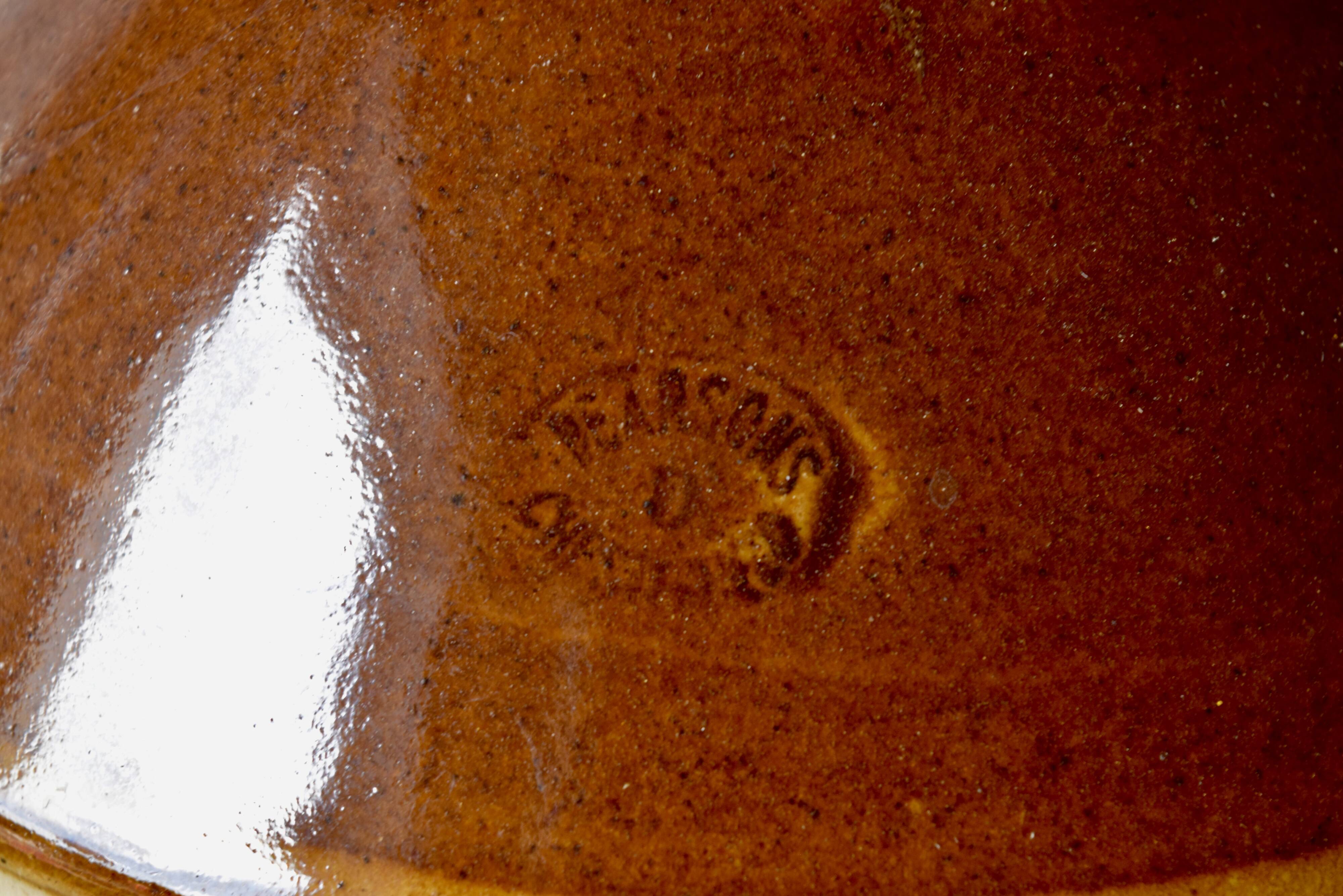 Antique Pearsons Chesterfield stoneware jar