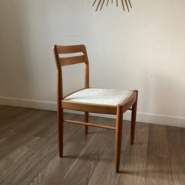 Set of 4 Henri Walter Klein chairs