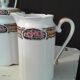 Service à café porcelaine fine art déco 21 pièces Limoges