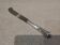 Cheese knife with silver-plated metal handle, silversmith Ercuis Valencay