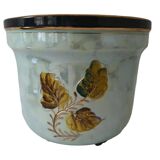 Magnificent Cache Pot Decorations Painted Bird Contour Grainy Relief Gilding Spoiler