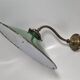 Wall light in enamelled sheet metal