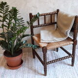 Paillé corner chair