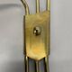 rare minimalist 53cm Brass Stilnovo Style Theatre Wall Light Sconce, Italy 1950s