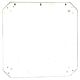 Space Age Wall Mirror, Valenti Italy, 1970s