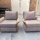 Pair of Scandinavian armchairs
