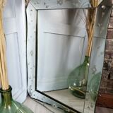 Venetian art deco mirror