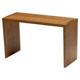 Hand-carved oak console table, France, early 21st century