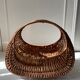 Wicker gondola basket