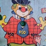 Old pinball toy game with its original box
