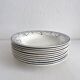 10 earthenware soup plates "Balzac" Choisy le Roi