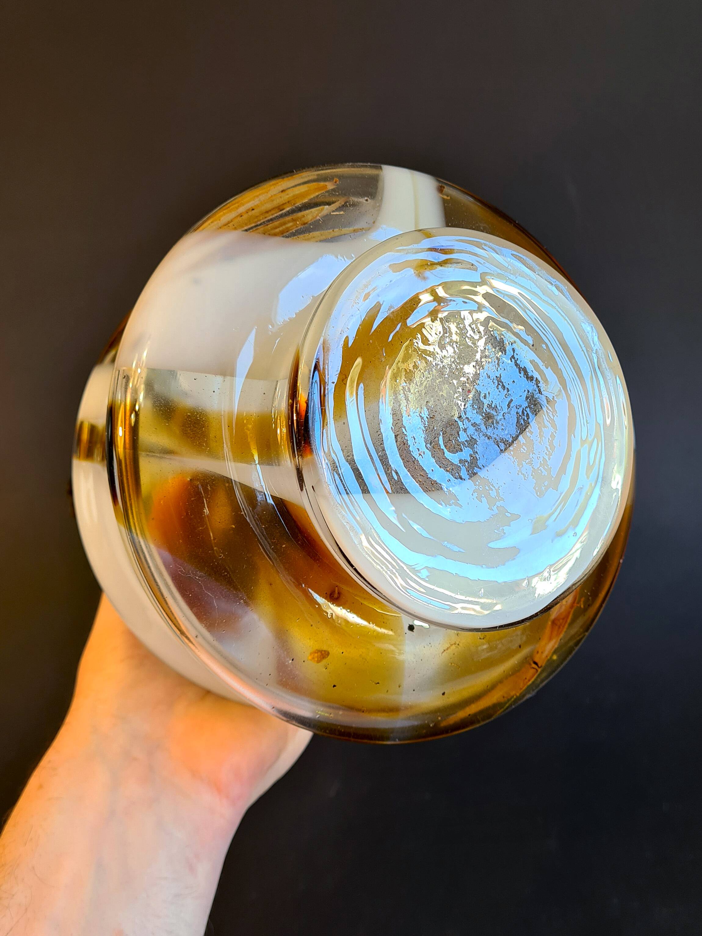 Vintage Two-Tone Murano Vase