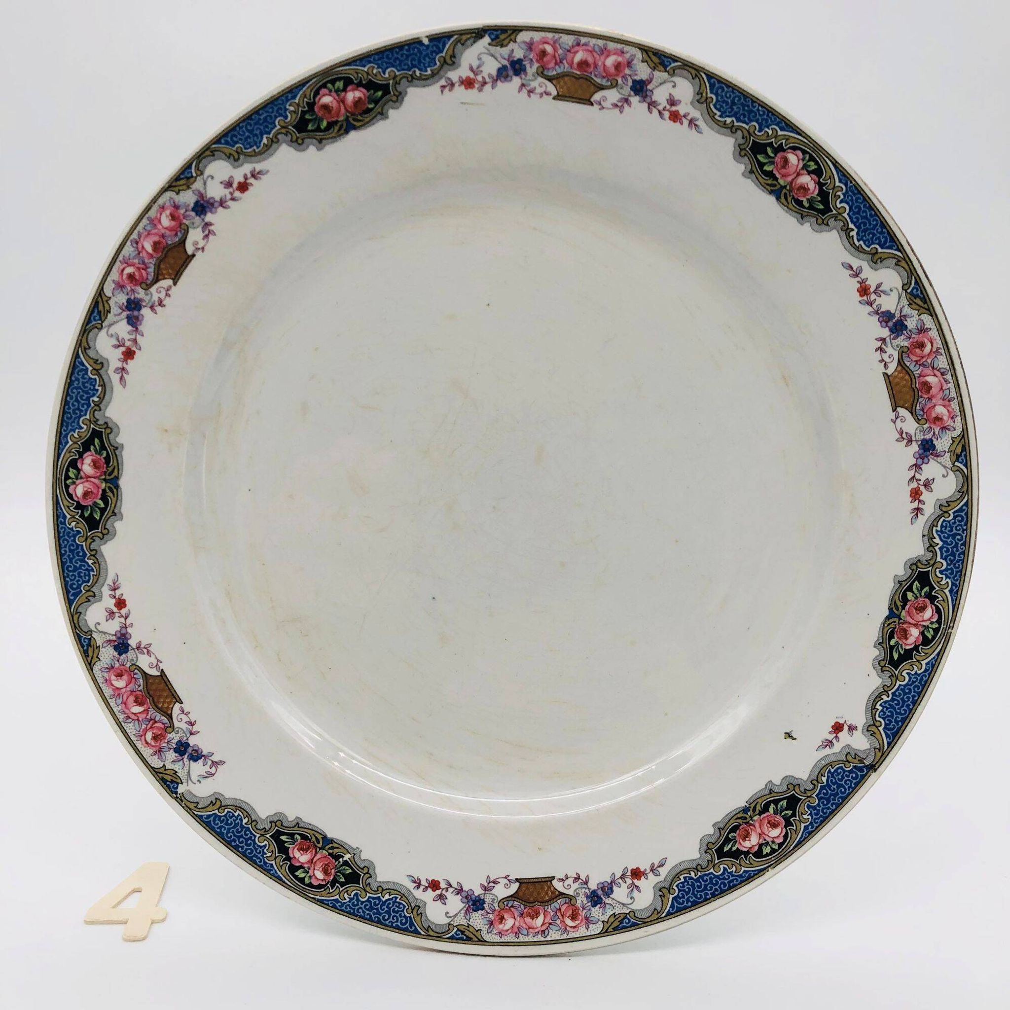 6 Assiettes Plates “Sarreguemines & Digoin”