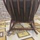 Bamboo rocking chair from the 1970s