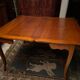 Table with wallet tray modular length Louis XV 281cm