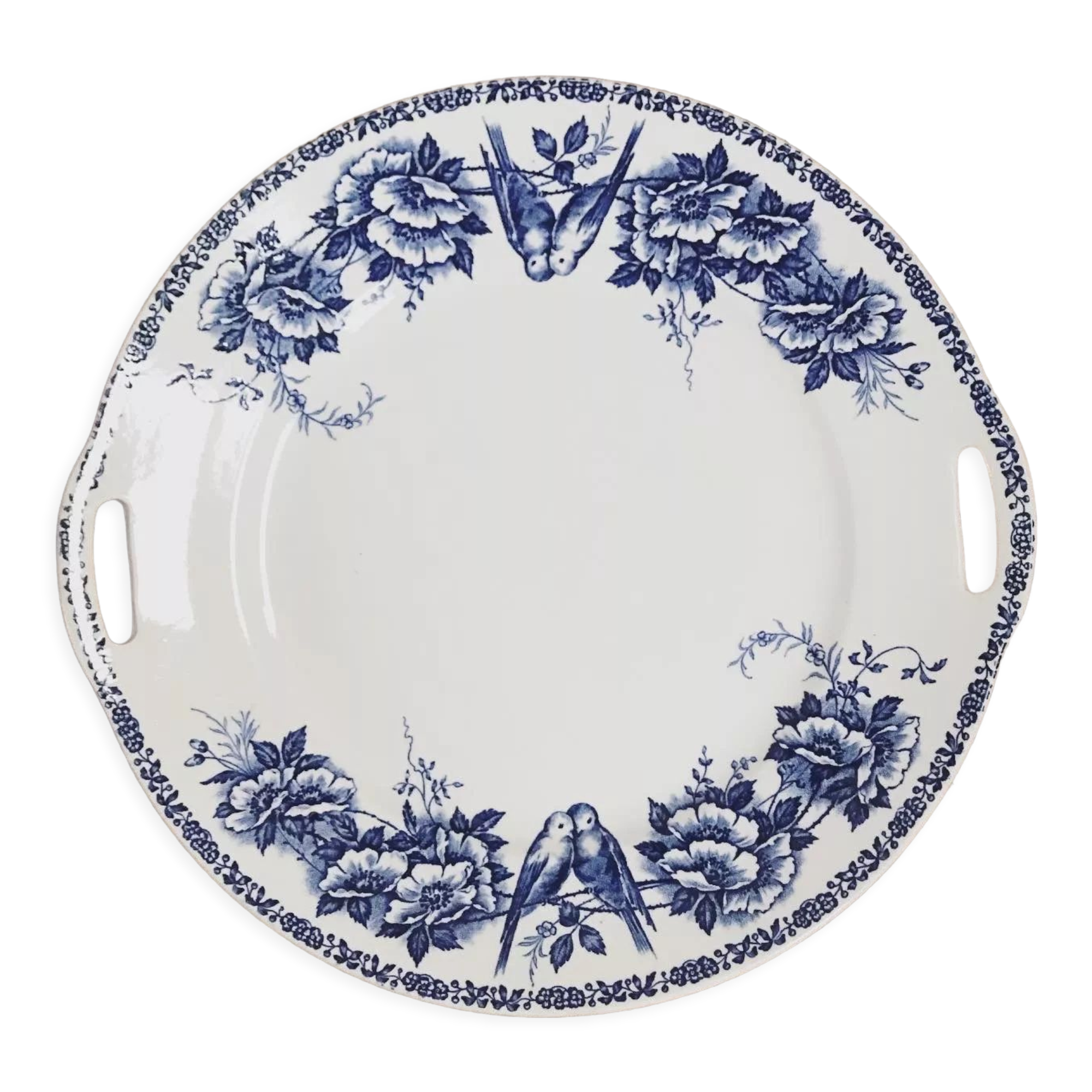 Antique cake dish Saint Amand