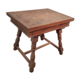 Oak table with extensions