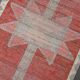 1970s Turkish Oushak Handmade Wool Cotton Red Runner Rug 90x304