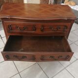 Chest of drawers 2 drawers Louis XV style