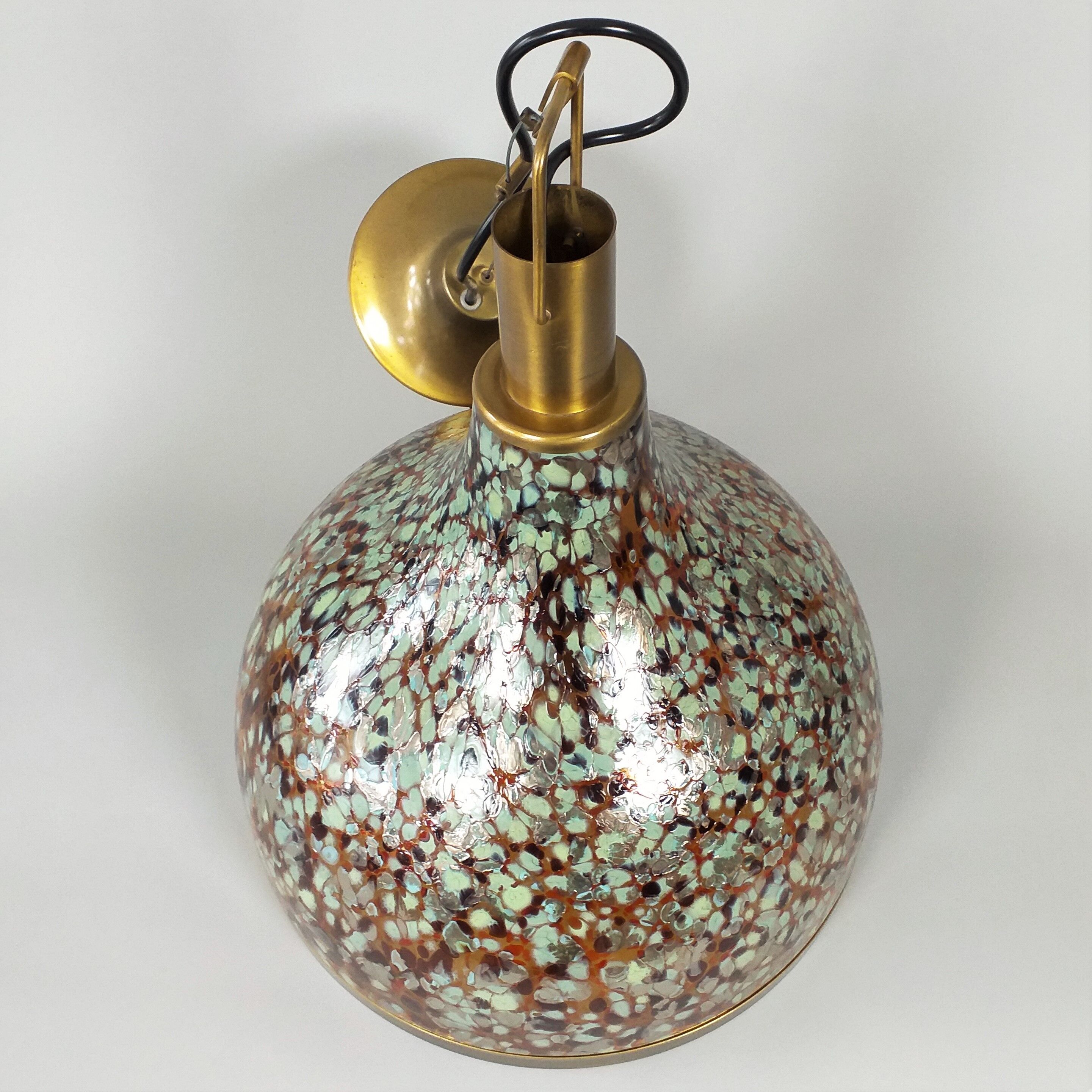 Murano bell pendant light