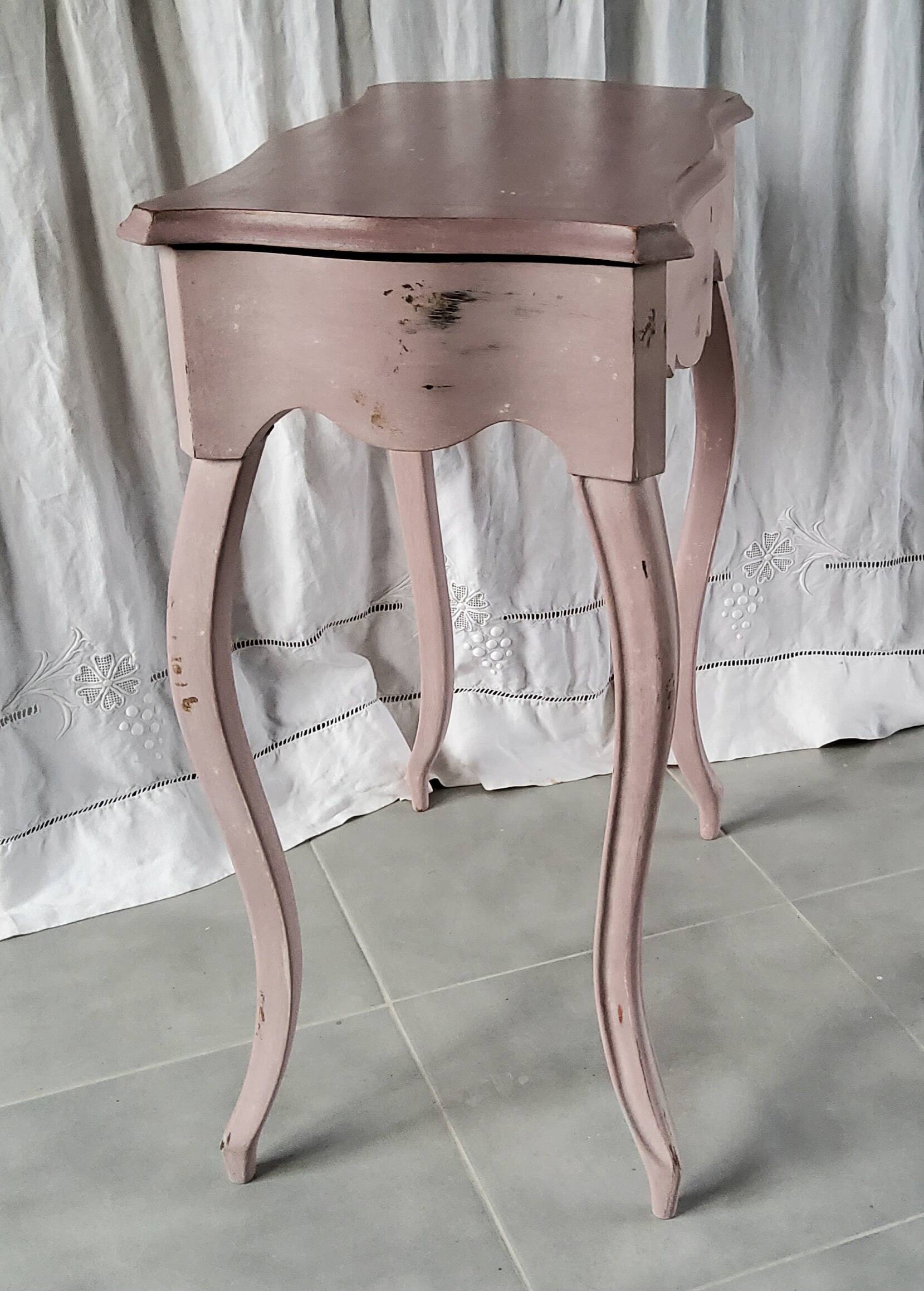Side table with storage