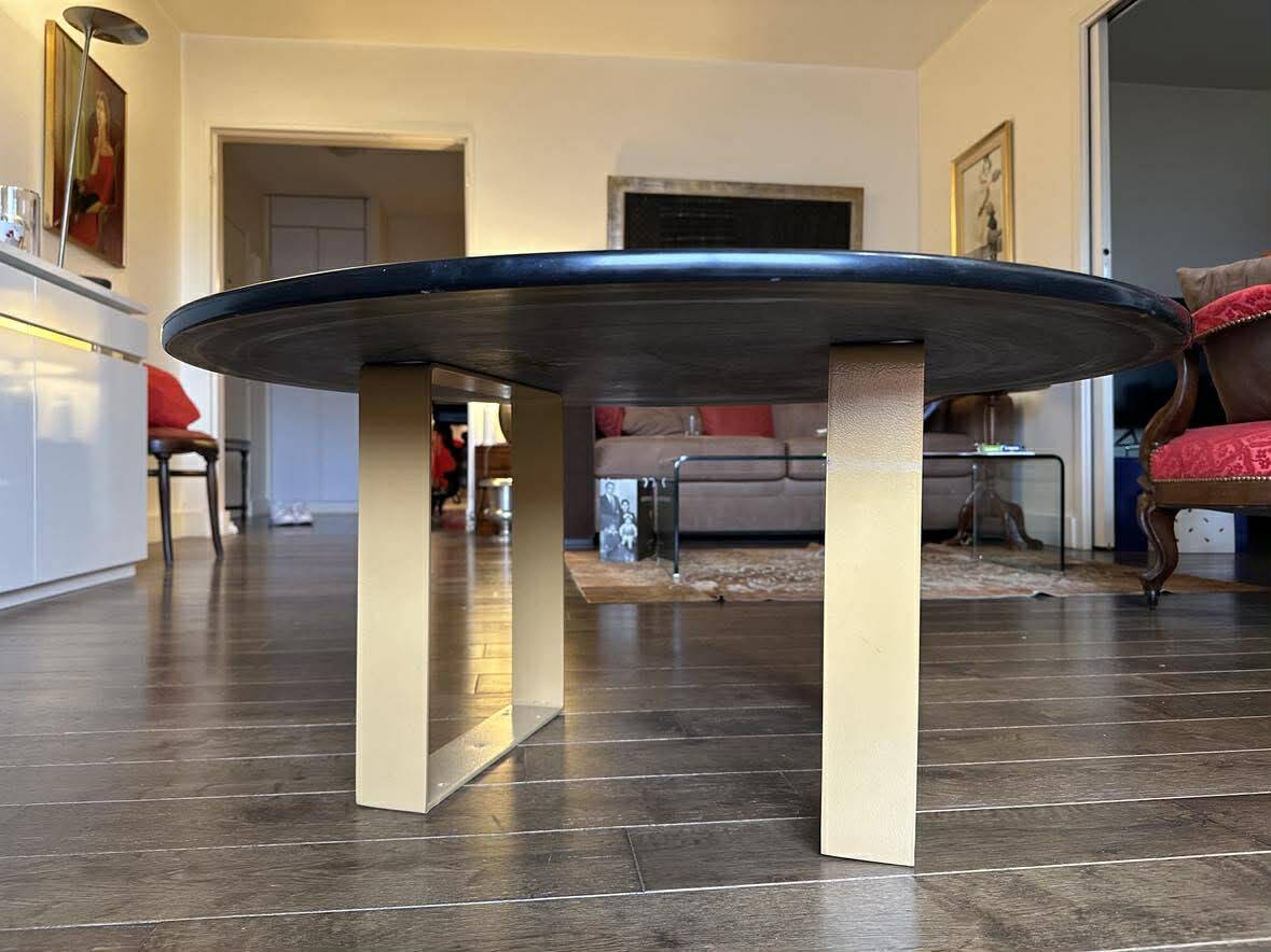 Marble Inlaid Coffee Table