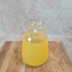Pichet vintage en verre jaune – élégant & lumineux