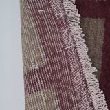 1980s Angora Gray Wool Shaggy Tulu Rug 3'8" X 6'10"