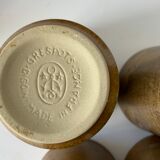 14 vintage sandstone cups