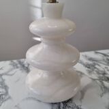 Vintage marble lamp base
