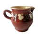 Glazed terracotta Savoy milk jug