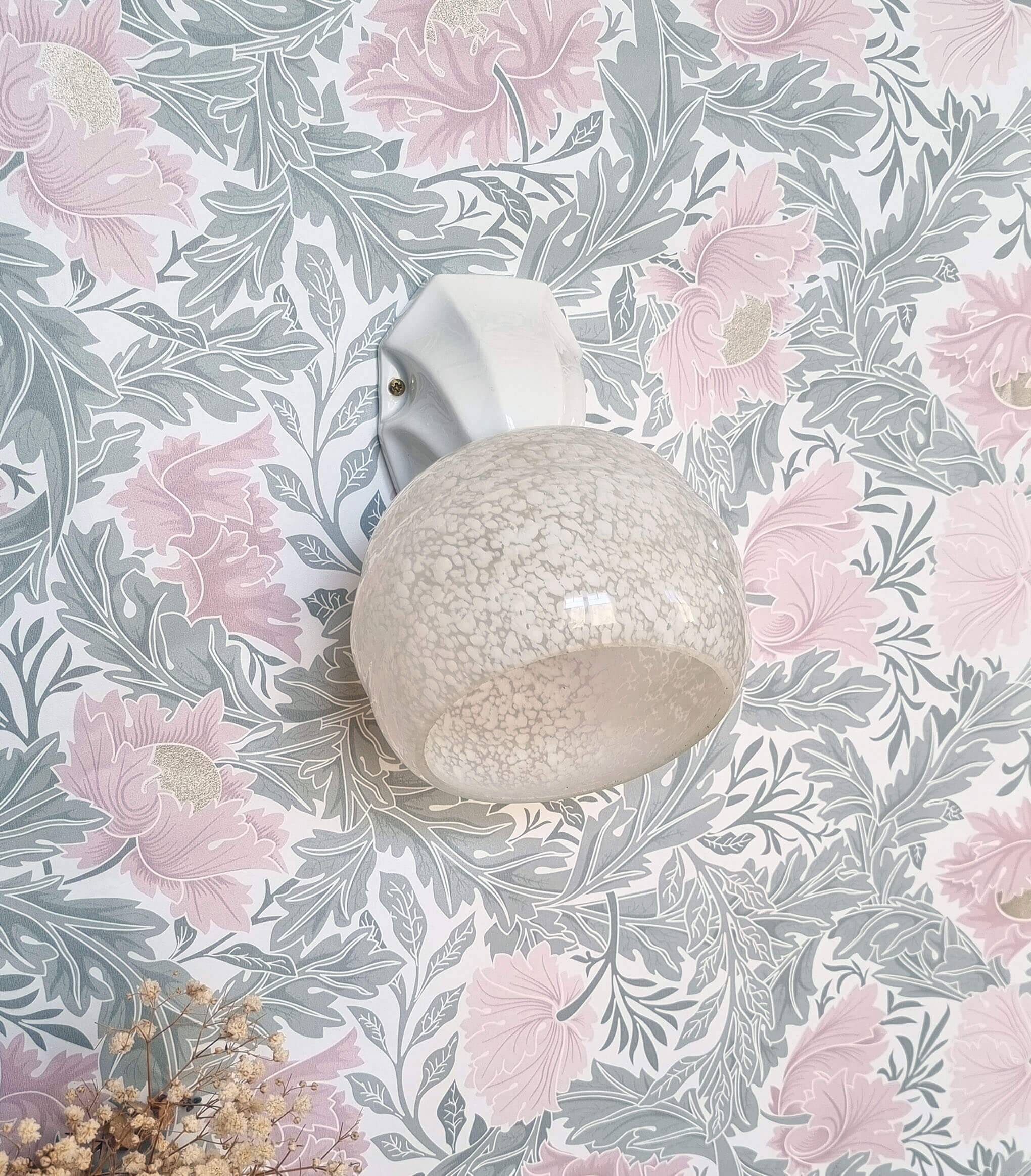 Clichy glass wall lamp *O41