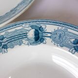 3 vintage CM&C Massena model soup plates