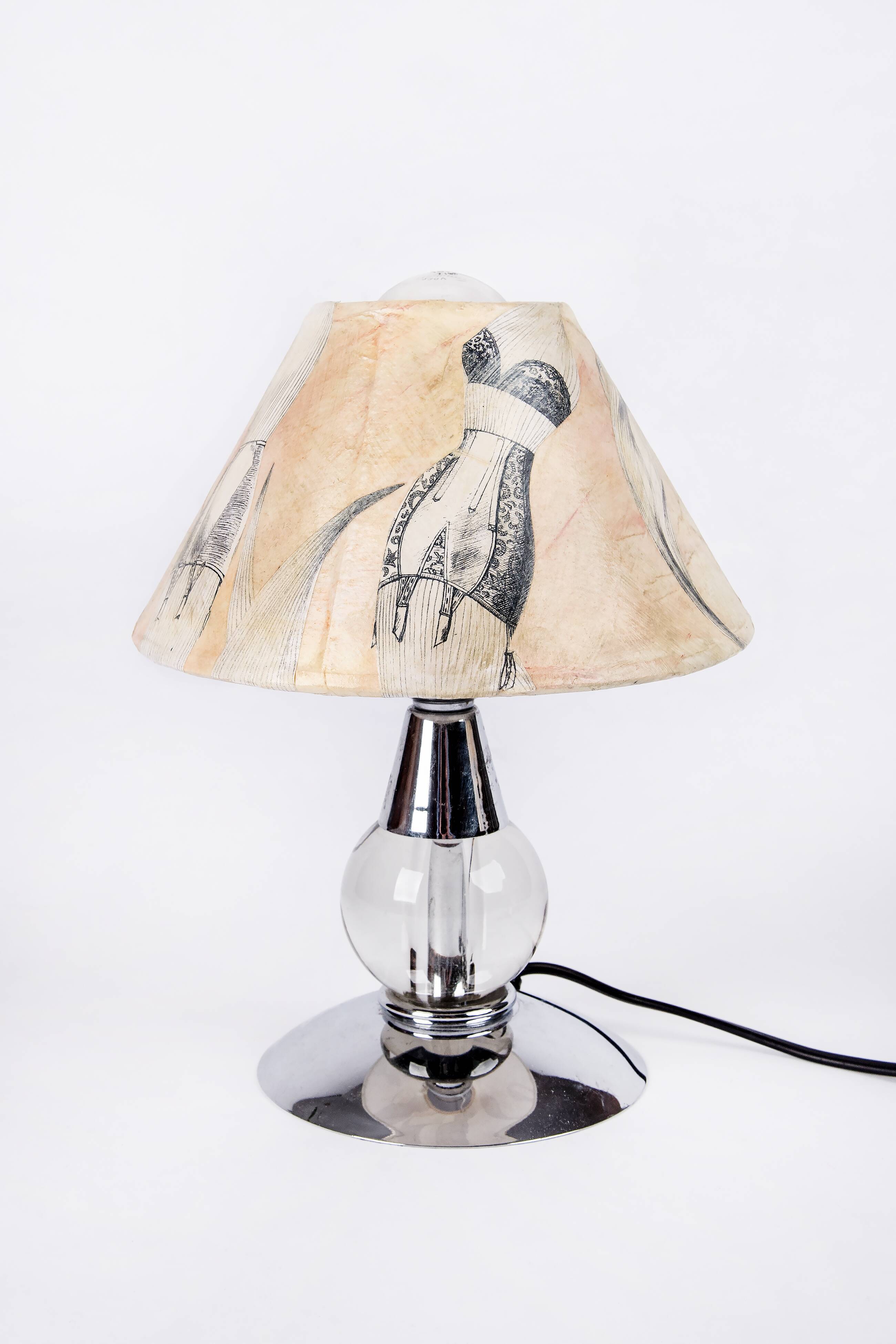 Paire de lampes de chevet vintage
