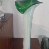 "Clothed" Soliflore Vase Italian Blown Glass.