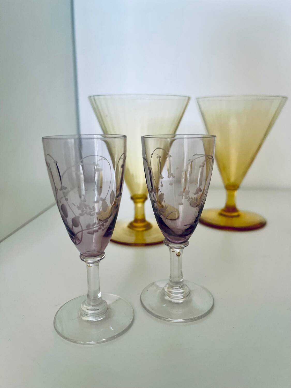 Art Deco liqueur service