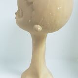 Raw plaster Twiggy hat stand