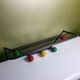 Cloakroom 5 coat hooks in colorful wood balls